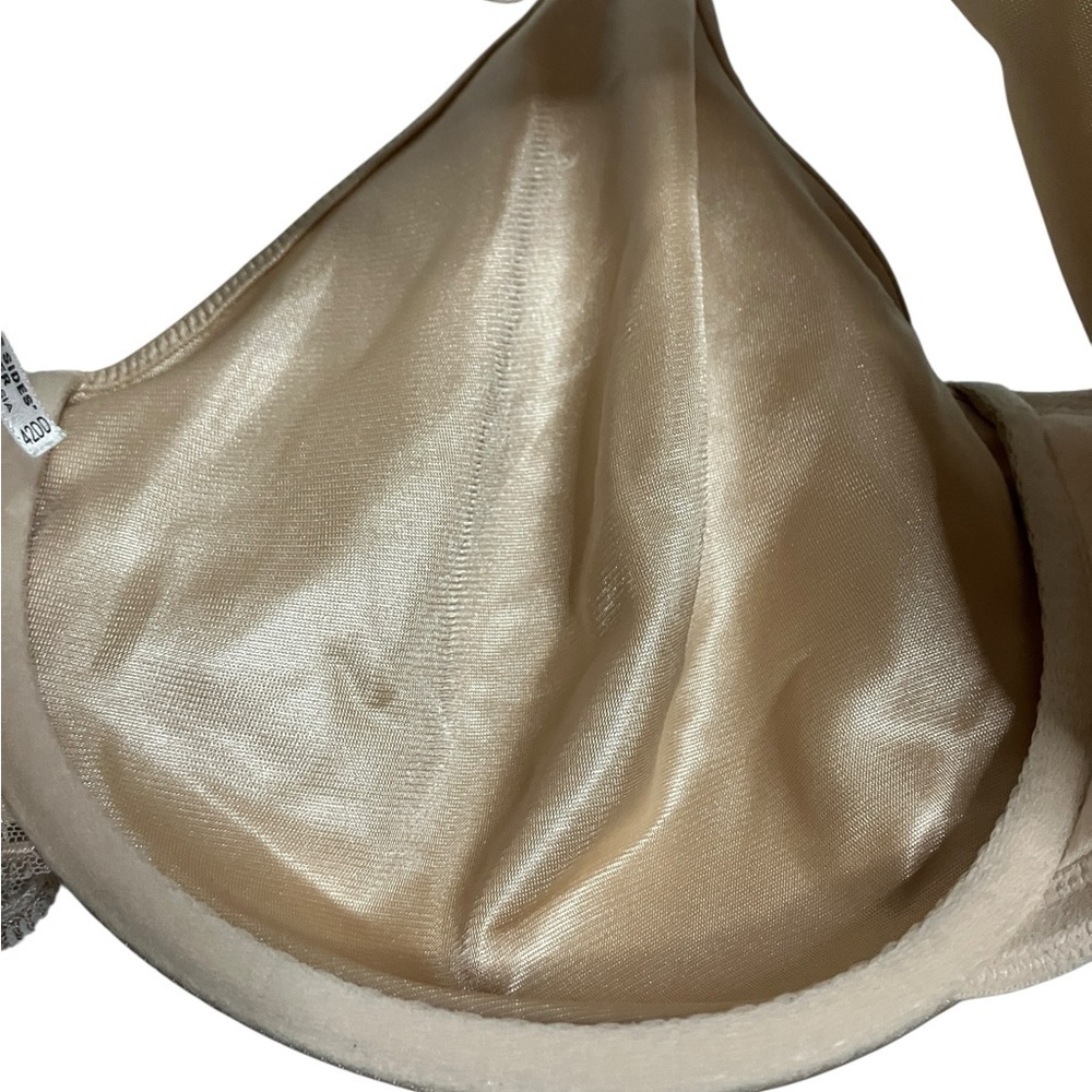 Soma Sensuous Sides Minimizer Bra 42DD 3” Underwire Minimalist Unlined Beige - Picture 7 of 9